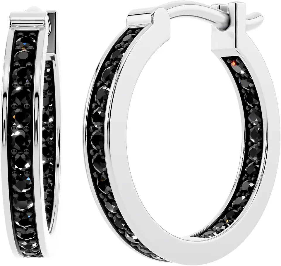Round Hoop Earrings
