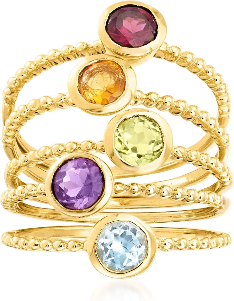 Gold-Tone Jewelry Set