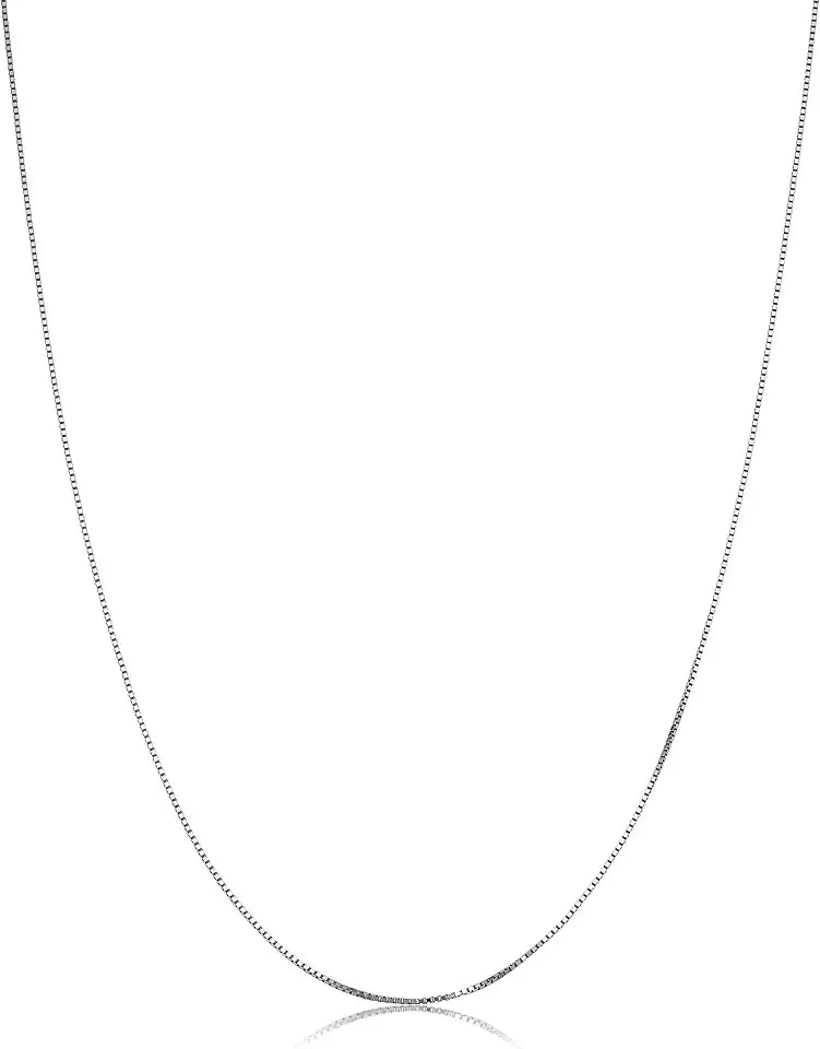 Gold-Tone Box Chain Necklace