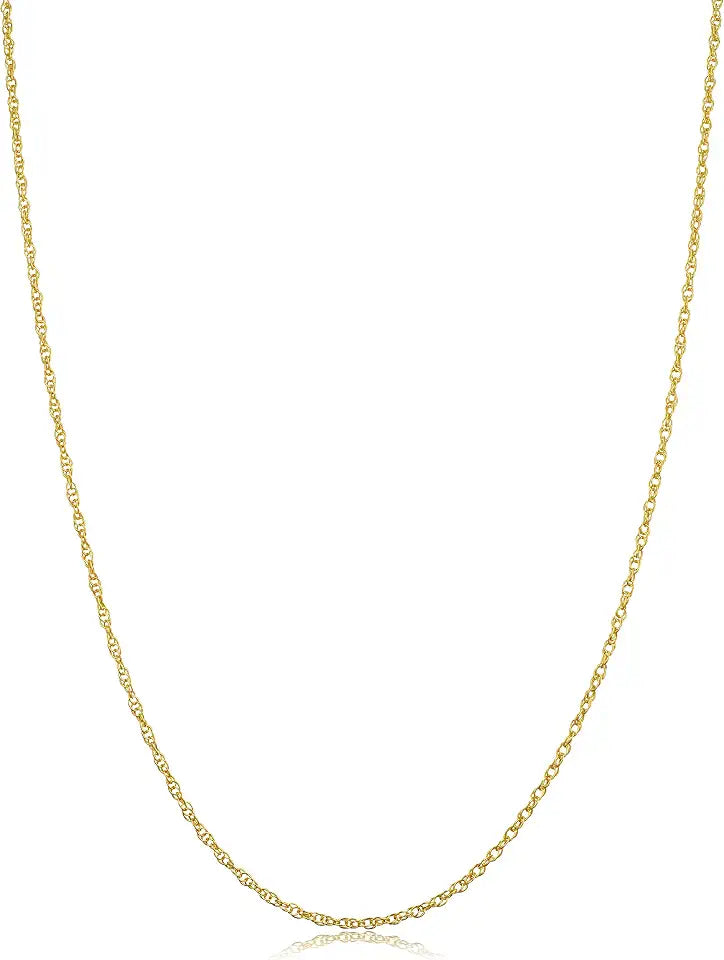 Gold-Tone Rope Necklace