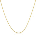Gold-Tone Necklace, 0.8 mm