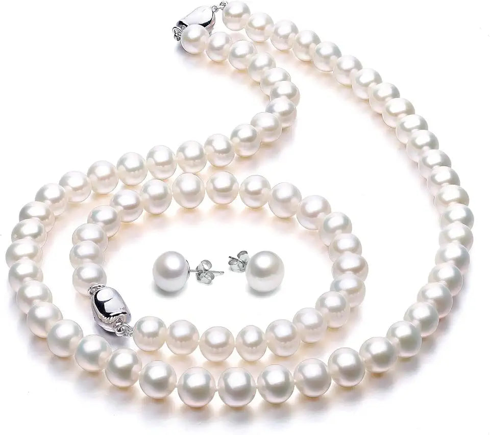 Freshwater Pearl Stud Jewelry Set