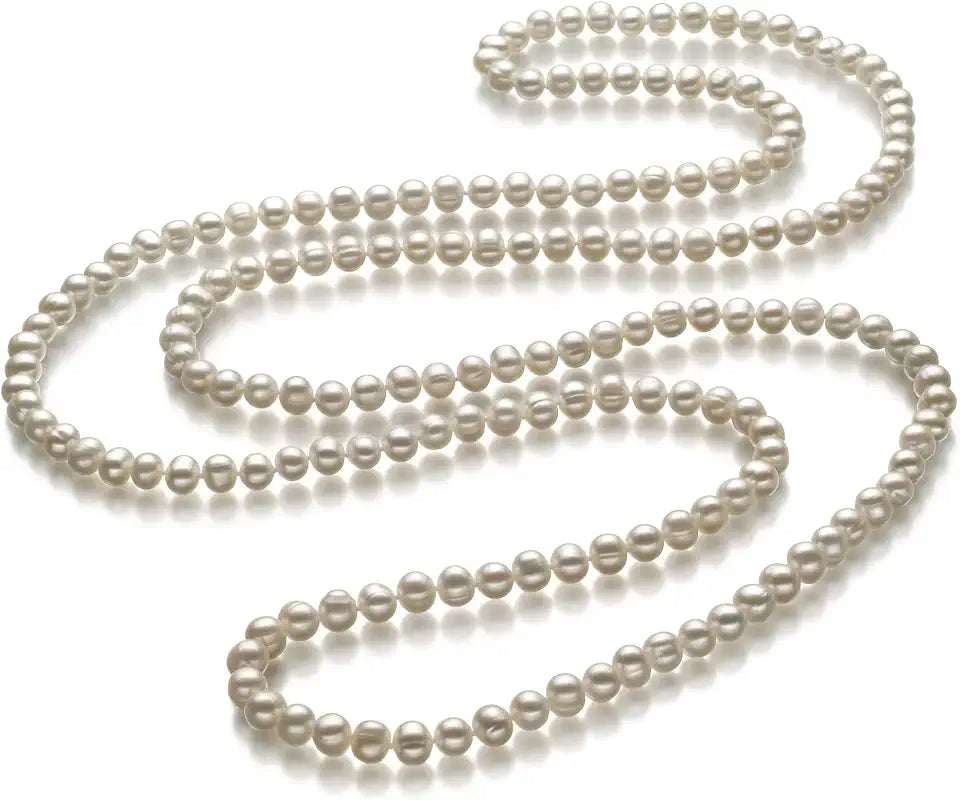 Freshwater Pearl Rope Necklace