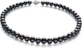 Sterling Silver Freshwater Pearl Necklace, 9mm