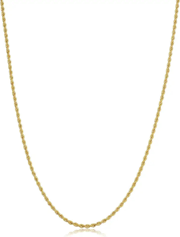 Gold-Tone Rope Necklace