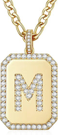 Gold-Tone Initial Necklace