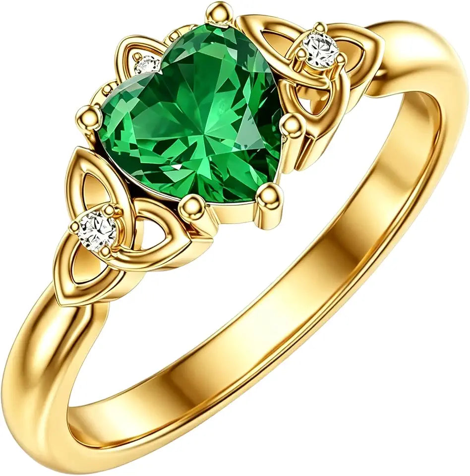 Gold-Tone Birthstone Ring