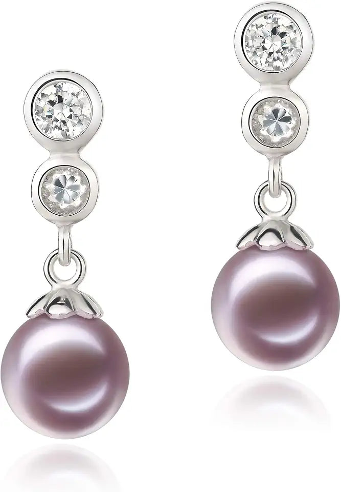 Sterling Silver Freshwater Pearl Earrings