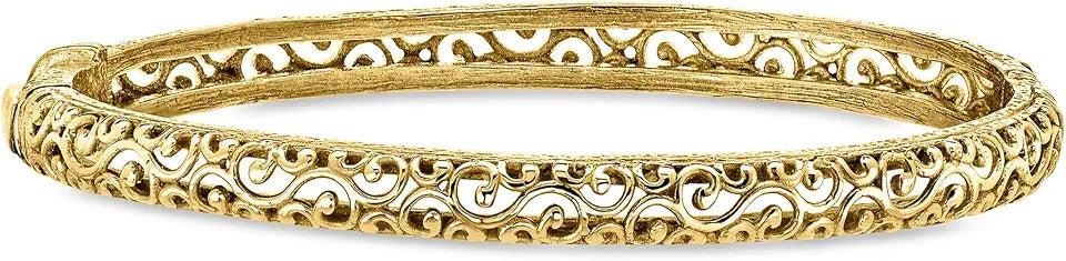 14K Yellow Gold-Plated Bracelet