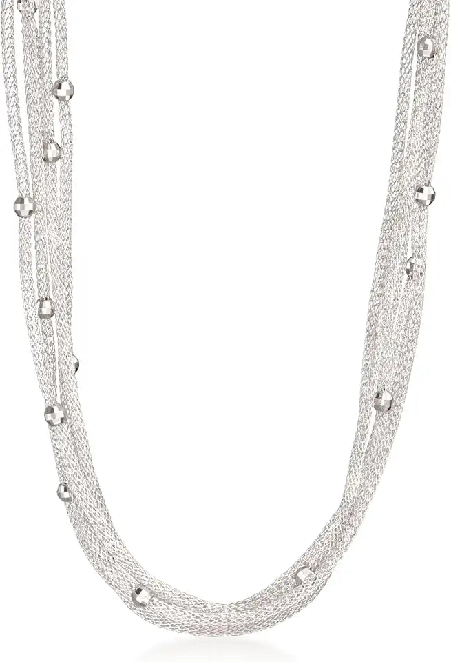 Sterling Silver Multi-Strand Necklace