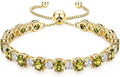 Gold-Tone Tennis Bracelet