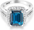 Topaz Engagement Ring