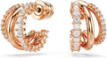 Rose Gold-Tone Hoop Earrings