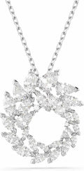 Rhodium-Plated Pendant