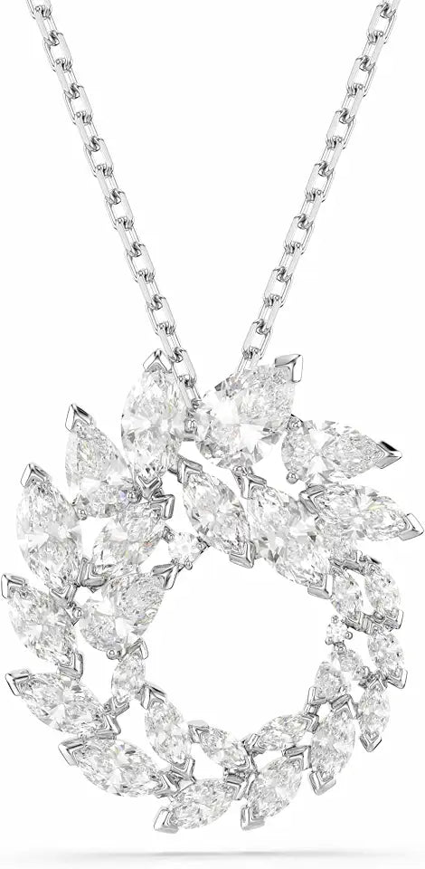 Rhodium-Plated Pendant