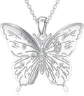 Sterling Silver Butterfly Necklace