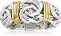 Gold-Tone Sterling Silver Ring