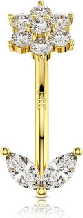 Gold-Tone Body Jewelry, 8mm