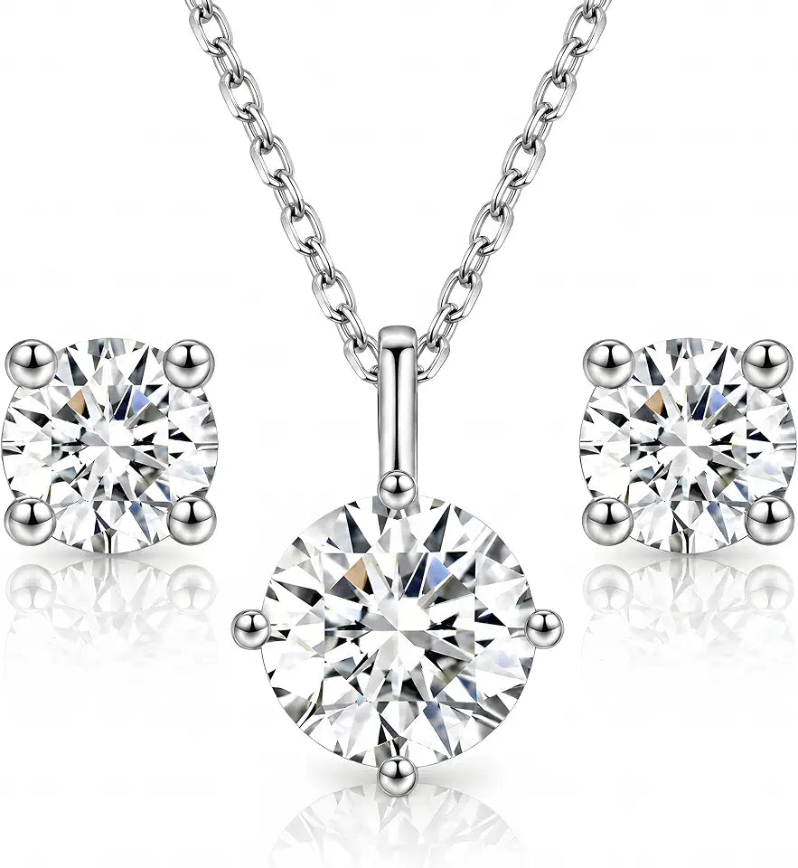 Moissanite Jewelry Set