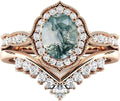 Oval Birthstone Engagement Ring
