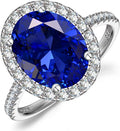 Sterling Silver Sapphire Ring