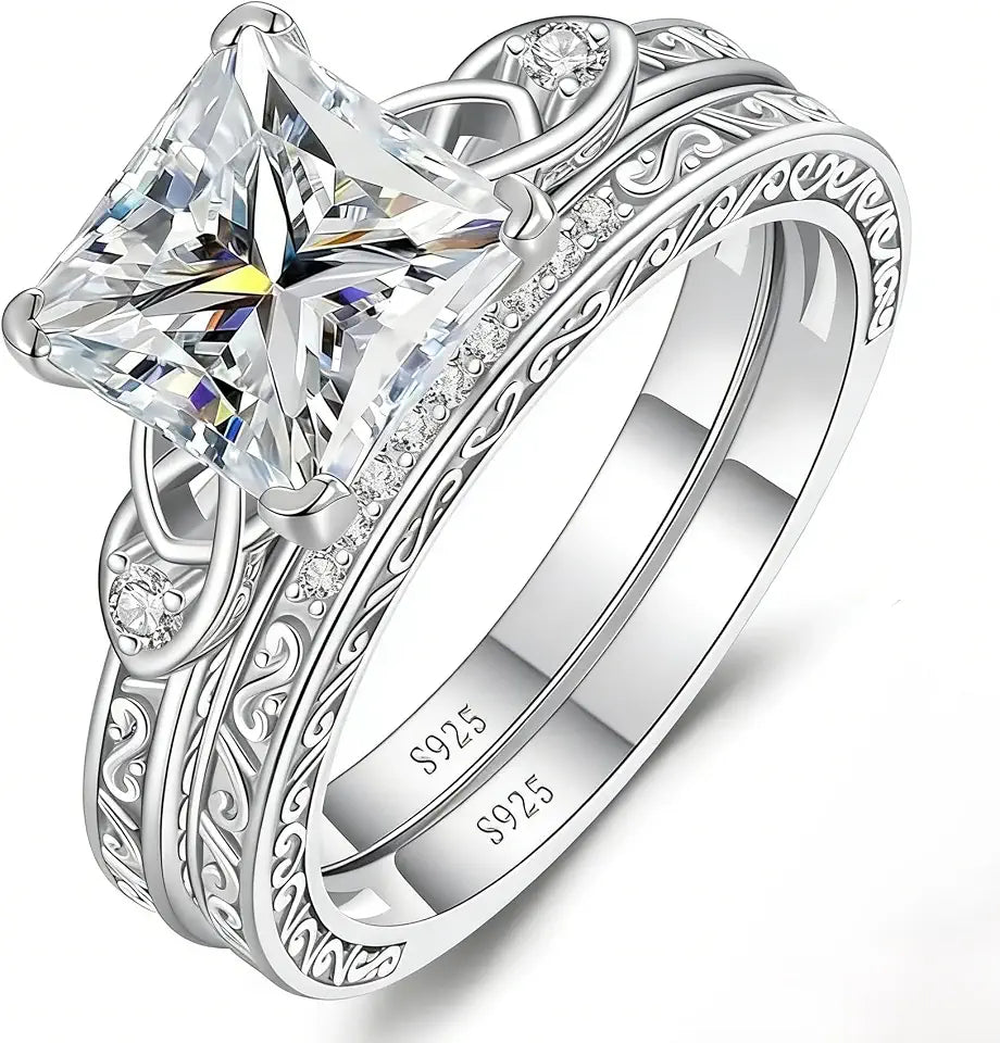 Moissanite Ring