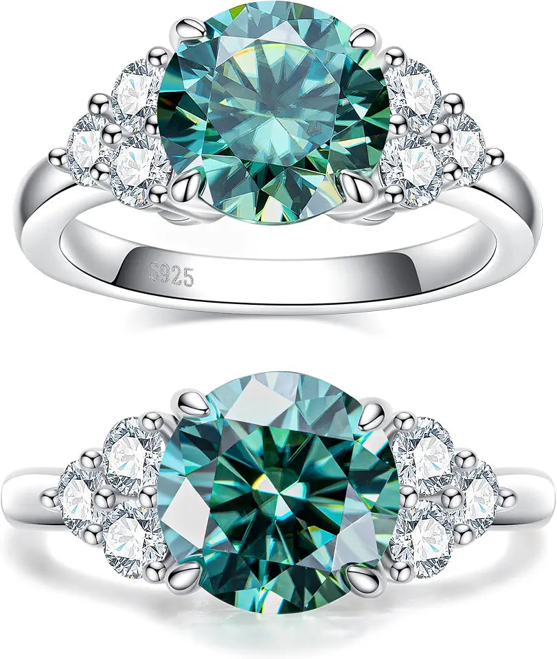 Moissanite Engagement Ring