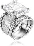 Sterling Silver Cubic Zirconia Ring