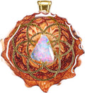 Gold-Tone Opal Necklace