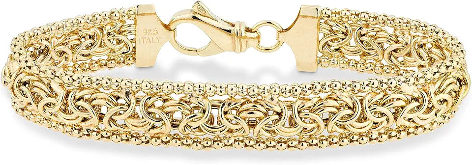 18K Gold-Plated Sterling Silver Bracelet