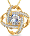 Sterling Silver Moissanite Necklace