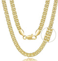 Gold-Tone Cuban Link Necklace