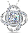 Sterling Silver Moissanite Necklace