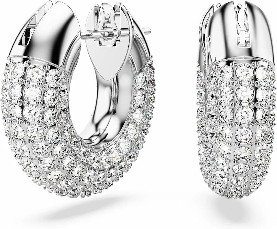 Crystal Hoop Earrings