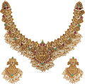 Gold-Plated Floral Jewelry Set